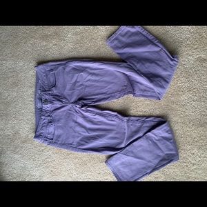 Purple American Eagle Skinny Jeans